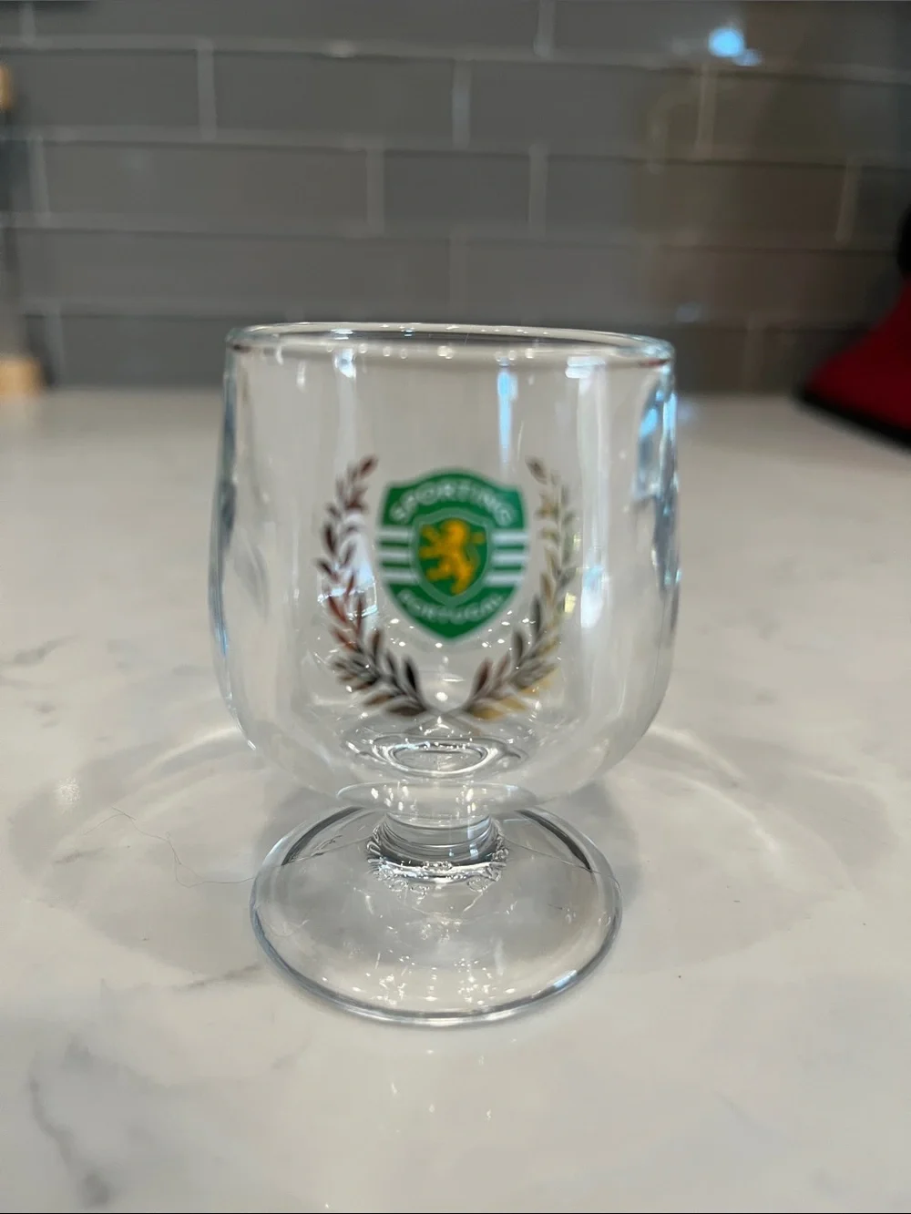 Sporting Emblem Shot Glass